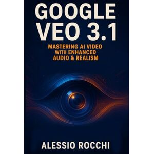 Rocchi, Alessio Google Veo 3.1: Mastering AI Video with Enhanced Audio & Realism: A Practical Guide to Prompt Engineering, Scene Extensions & Flow Editor Rocchi, Alessio Google Veo 3.1: Mastering AI Video with Enhanced Audio & Realism: A Practical Guide to Prompt Engineering, Scene Extensions & Flow Editor