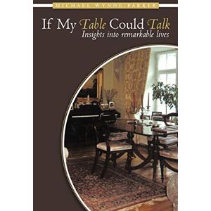 Wynne-Parker, Michael If My Table Could Talk: Insights Into Remarkable Lives Wynne-Parker, Michael If My Table Could Talk: Insights Into Remarkable Lives