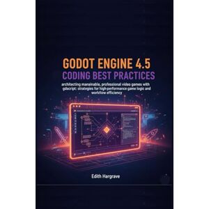 Hargrave, Edith Godot Engine 4.5 Coding Best Practices: Architecting Maintainable, Professional Video Games with GDScript: Strategies for High-Performance Game Logic ... Efficiency (The Pragmatic Edith's Guide) Hargrave, Edith Godot Engine 4.5 Coding Best Practices: Architecting Maintainable, Professional Video Games with GDScript: Strategies for High-Performance Game Logic ... Efficiency (The Pragmatic Edith's Guide)