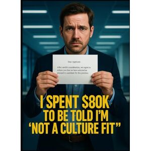 Pyatkovsky, Alexander I Spent $80K to Be Told I'm 'Not a Culture Fit' Pyatkovsky, Alexander I Spent $80K to Be Told I'm 'Not a Culture Fit'