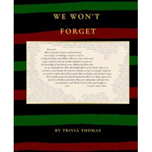 Thomas, Trivia We Won’t Forget (Standard Edition): Black History, Civil Rights Leaders, Black History for Students, Coffee Table Book with Black Leaders, African ... Fighters, Black Excellence Through Time Thomas, Trivia We Won’t Forget (Standard Edition): Black History, Civil Rights Leaders, Black History for Students, Coffee Table Book with Black Leaders, African ... Fighters, Black Excellence Through Time