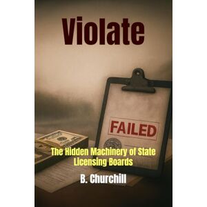 Churchill, B. Violate: The Hidden Machinery of State Licensing Boards (Rabbit Holes & Remedies) Churchill, B. Violate: The Hidden Machinery of State Licensing Boards (Rabbit Holes & Remedies)