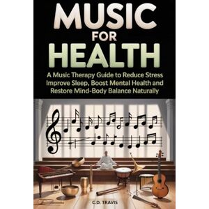Travis, C.D. MUSIC FOR HEALTH: A Music Therapy Guide to Reduce Stress, Improve Sleep, Boost Mental Health, and Restore Mind-Body Balance Naturally Travis, C.D. MUSIC FOR HEALTH: A Music Therapy Guide to Reduce Stress, Improve Sleep, Boost Mental Health, and Restore Mind-Body Balance Naturally