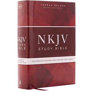 Thomas Nelson NKJV Study Bible, Hardcover, Comfort Print: The Complete Resource for Studying God’s Word Thomas Nelson NKJV Study Bible, Hardcover, Comfort Print: The Complete Resource for Studying God’s Word