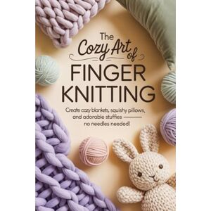 Thornton, Noelle The Cozy Art of Finger Knitting:: Create cozy blankets, squishy pillows, and adorable stuffies — no needles needed! Thornton, Noelle The Cozy Art of Finger Knitting:: Create cozy blankets, squishy pillows, and adorable stuffies — no needles needed!