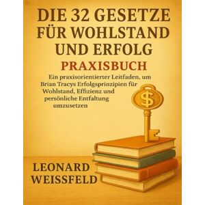 Weissfeld, Leonard DIE 32 GESETZE FÜR WOHLSTAND UND ERFOLG Praxisbuch: Ein praxisorientierter Leitfaden, um Brian Tracys Erfolgsprinzipien für Wohlstand, Effizienz und persönliche Entfaltung umzusetzen Weissfeld, Leonard DIE 32 GESETZE FÜR WOHLSTAND UND ERFOLG Praxisbuch: Ein praxisorientierter Leitfaden, um Brian Tracys Erfolgsprinzipien für Wohlstand, Effizienz und persönliche Entfaltung umzusetzen
