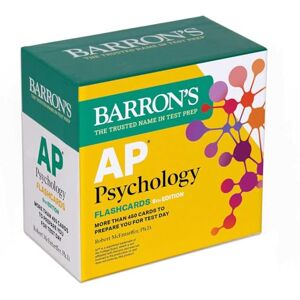 McEntarffer Ph.D., Robert AP Psychology Flashcards, Sixth Edition: Up-to-Date Review (Barron's AP Prep) McEntarffer Ph.D., Robert AP Psychology Flashcards, Sixth Edition: Up-to-Date Review (Barron's AP Prep)