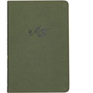 CSB Bibles by Holman CSB Thinline Reference Bible, Olive Leathertouch CSB Bibles by Holman CSB Thinline Reference Bible, Olive Leathertouch
