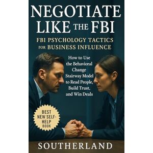 Publishing, Southerland Negotiate Like the FBI: FBI Psychology Tactics for Business Influence: How to Use the Behavioral Change Stairway Model to Read People, Build Trust, and Win Deals (The Succession Collection) Publishing, Southerland Negotiate Like the FBI: FBI Psychology Tactics for Business Influence: How to Use the Behavioral Change Stairway Model to Read People, Build Trust, and Win Deals (The Succession Collection)