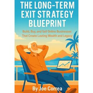 Correa, Joe The Long-Term Exit Strategy Blueprint: Build, Buy, and Sell Online Businesses That Create Lasting Wealth and Legacy: 10 (Digital Dealmakers) Correa, Joe The Long-Term Exit Strategy Blueprint: Build, Buy, and Sell Online Businesses That Create Lasting Wealth and Legacy: 10 (Digital Dealmakers)
