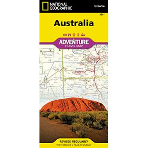National Geographic Australia Adventure Map by – Waterproof Travel Map Featuring Outback Routes, National Parks, Great Barrier Reef & Coastal Drives: ... Map ( Adventure Map) National Geographic Australia Adventure Map by – Waterproof Travel Map Featuring Outback Routes, National Parks, Great Barrier Reef & Coastal Drives: ... Map ( Adventure Map)