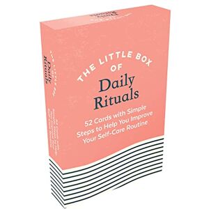 Publishers, Summersdale The Little Box of Daily Rituals: 52 Cards with Simple Steps to Help You Improve Your Self-Care Routine Publishers, Summersdale The Little Box of Daily Rituals: 52 Cards with Simple Steps to Help You Improve Your Self-Care Routine