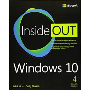 Bott, Ed Windows 10 Inside Out Bott, Ed Windows 10 Inside Out