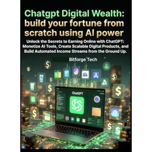 Tech, Bitforge Chatgpt Digital Wealth: build your fortune from scratch using AI power: Unlock the Secrets to Earning Online with ChatGPT: Monetize AI Tools, Create Scalable Digital Products, and Build Automated Tech, Bitforge Chatgpt Digital Wealth: build your fortune from scratch using AI power: Unlock the Secrets to Earning Online with ChatGPT: Monetize AI Tools, Create Scalable Digital Products, and Build Automated