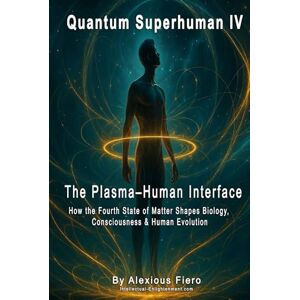 Fiero, Alexious QUANTUM SUPERHUMAN IV: The Plasma–Human Interface: How the Fourth State of Matter Shapes Biology, Consciousness & Human Evolution (The Quantum Superhuman™ Books Series) Fiero, Alexious QUANTUM SUPERHUMAN IV: The Plasma–Human Interface: How the Fourth State of Matter Shapes Biology, Consciousness & Human Evolution (The Quantum Superhuman™ Books Series)