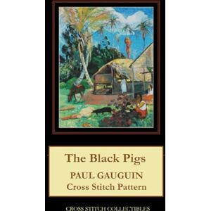 The Black Pigs: Paul Gauguin Cross Stitch Pattern The Black Pigs: Paul Gauguin Cross Stitch Pattern