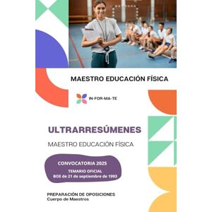 IGLESIAS CONSTANTE, SONSOLES ULTRARRESÚMENES: MAESTRO EDUCACIÓN FÍSICA: PREPARACIÓN DE OPOSICIONES: CUERPO DE MAESTROS IGLESIAS CONSTANTE, SONSOLES ULTRARRESÚMENES: MAESTRO EDUCACIÓN FÍSICA: PREPARACIÓN DE OPOSICIONES: CUERPO DE MAESTROS