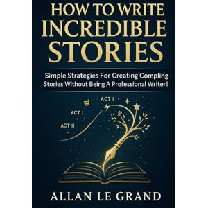 LE GRAND, ALLAN HOW TO WRITE INCREDIBLE STORIES: Simple Strategies for Creating Compelling Stories Without Being a Professional Writer! (inspiring bedtime stories for kids) LE GRAND, ALLAN HOW TO WRITE INCREDIBLE STORIES: Simple Strategies for Creating Compelling Stories Without Being a Professional Writer! (inspiring bedtime stories for kids)