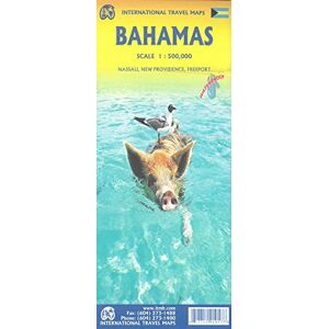 ITMB Publishing Bahamas: ITM Travel Reference Map 1:500000 ITMB Publishing Bahamas: ITM Travel Reference Map 1:500000