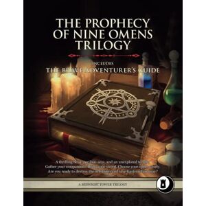 Tower, Midnight The Prophecy of Nine Omens Trilogy: Level 10-12 Adventures and Compendium (Midnight Tower 5e Adventures) Tower, Midnight The Prophecy of Nine Omens Trilogy: Level 10-12 Adventures and Compendium (Midnight Tower 5e Adventures)