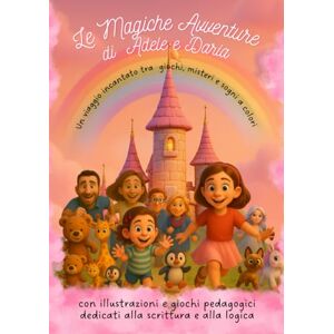 Perna, Erika Le Magiche Avventure di Adele e Daria: Un viaggio incantato tra giochi, misteri e sogni a colori Perna, Erika Le Magiche Avventure di Adele e Daria: Un viaggio incantato tra giochi, misteri e sogni a colori