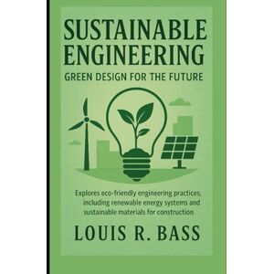 Bass, Louis R Sustainable Engineering: Green Design for the Future: Explores eco-friendly engineering practices, including renewable energy systems and sustainable materials for construction. Bass, Louis R Sustainable Engineering: Green Design for the Future: Explores eco-friendly engineering practices, including renewable energy systems and sustainable materials for construction.