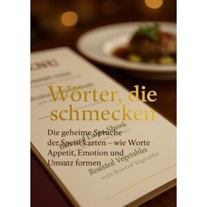 Engel, Claudia Wörter, die schmecken: Die geheime Sprache der Speisekarten – wie Worte Appetit, Emotion und Umsatz formen Engel, Claudia Wörter, die schmecken: Die geheime Sprache der Speisekarten – wie Worte Appetit, Emotion und Umsatz formen