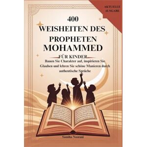 Noorani, Samiha 400 WEISHEITEN DES PROPHETEN MOHAMMED FÜR KINDER: Bauen Sie Charakter auf, inspirieren Sie Glauben und lehren Sie schöne Manieren durch authentische Sprüche Noorani, Samiha 400 WEISHEITEN DES PROPHETEN MOHAMMED FÜR KINDER: Bauen Sie Charakter auf, inspirieren Sie Glauben und lehren Sie schöne Manieren durch authentische Sprüche