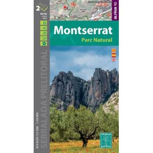 Editorial Alpina Montserrat PN 2 maps & guide Editorial Alpina Montserrat PN 2 maps & guide