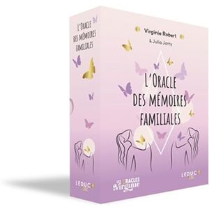 Robert, Virginie Oracle des mémoires familiales: 44 cartes et un livret Robert, Virginie Oracle des mémoires familiales: 44 cartes et un livret