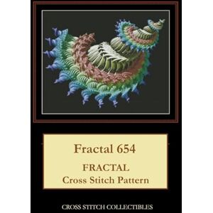 Fractal 654: Fractal Cross Stitch Pattern Fractal 654: Fractal Cross Stitch Pattern