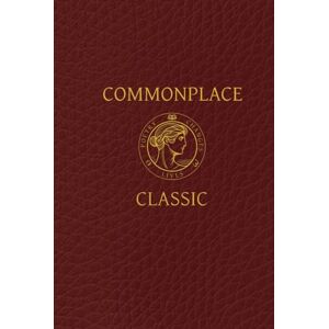 Burn, Christopher PCL Commonplace Book: Notebook Version Vintage Burn, Christopher PCL Commonplace Book: Notebook Version Vintage