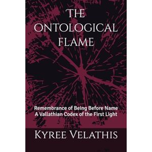 Velathis, Kyree Anara The ontological flame: Remembrance of Being Before Name A Vallathian Codex of the First Light (FIELD OPERATIONS SERIES (Applied Ontology / Flame in Motion)) Velathis, Kyree Anara The ontological flame: Remembrance of Being Before Name A Vallathian Codex of the First Light (FIELD OPERATIONS SERIES (Applied Ontology / Flame in Motion))