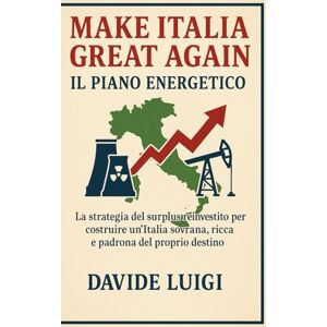 LUIGI, DAVIDE Make Italia Great Again: Il Piano Energetico: La strategia del surplus reinvestito per costruire un'Italia sovrana, ricca e padrona del proprio destino. (THE BIG CROWD) LUIGI, DAVIDE Make Italia Great Again: Il Piano Energetico: La strategia del surplus reinvestito per costruire un'Italia sovrana, ricca e padrona del proprio destino. (THE BIG CROWD)