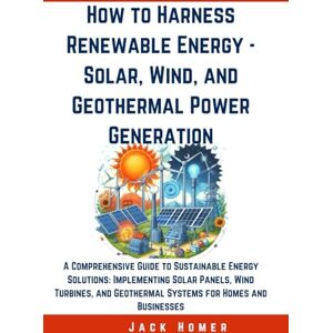 Homer, Jack How to Harness Renewable Energy Solar, Wind, and Geothermal Power Generation: A Comprehensive Guide to Sustainable Energy Solutions: Implementing ... Businesses (Build It Yourself Mastery Series) Homer, Jack How to Harness Renewable Energy Solar, Wind, and Geothermal Power Generation: A Comprehensive Guide to Sustainable Energy Solutions: Implementing ... Businesses (Build It Yourself Mastery Series)