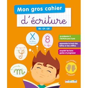 Collectif Mon gros cahier d'écriture: GS CP CE1 Collectif Mon gros cahier d'écriture: GS CP CE1