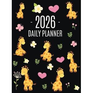 Press, Happy Oak Tree Cute Giraffe Planner 2026: Pretty Organizer for All Your Weekly Appointments Cool Safari Jungle Animal Scheduler: January-December 2026 Press, Happy Oak Tree Cute Giraffe Planner 2026: Pretty Organizer for All Your Weekly Appointments Cool Safari Jungle Animal Scheduler: January-December 2026