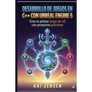 Jensen Desarrollo de juegos en C++ con Unreal Engine 5: Crea tu primer juego de rol con proyectos prácticos Jensen Desarrollo de juegos en C++ con Unreal Engine 5: Crea tu primer juego de rol con proyectos prácticos