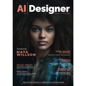 Abdennabi, Taoufik AI Designer Magazine #1: World's First Completely AI-Generated Art & Design Magazine Spring/Summer 2023 Abdennabi, Taoufik AI Designer Magazine #1: World's First Completely AI-Generated Art & Design Magazine Spring/Summer 2023