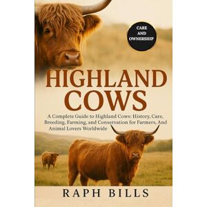 BILLS, RAPH HIGHLAND COWS: A Complete Guide To Highland Cows: History, Care, Breeding, Farming, And Conservation For Farmers, Enthusiasts, And Animal Lovers Worldwide BILLS, RAPH HIGHLAND COWS: A Complete Guide To Highland Cows: History, Care, Breeding, Farming, And Conservation For Farmers, Enthusiasts, And Animal Lovers Worldwide