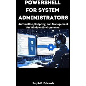 Edwards, Ralph B. PowerShell for System Administrators: Automation, Scripting, and Management for Windows Environments. Edwards, Ralph B. PowerShell for System Administrators: Automation, Scripting, and Management for Windows Environments.