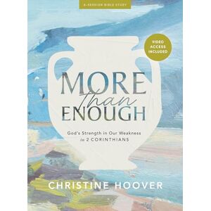 Hoover More Than Enough Bible Study Book with Video Access Hoover More Than Enough Bible Study Book with Video Access