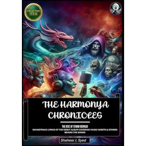 Syed, Shaheer J. The Harmonya Chronicles The Rise of Storm Bringer — Behind the Songs, Lyrics & Sheet Music: ORIGINAL SOUNDTRACK LYRICS OF THE DEBUT ALBUM COVERING MUSIC SHEETS & STORIES BEHIND THE SONGS Syed, Shaheer J. The Harmonya Chronicles The Rise of Storm Bringer — Behind the Songs, Lyrics & Sheet Music: ORIGINAL SOUNDTRACK LYRICS OF THE DEBUT ALBUM COVERING MUSIC SHEETS & STORIES BEHIND THE SONGS