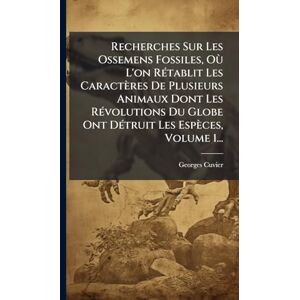 Cuvier, Georges Recherches Sur Les Ossemens Fossiles, Où L'on RÃ(c)tablit Les Caractères De Plusieurs Animaux Dont Les RÃ(c)volutions Du Globe Ont DÃ(c)truit Les Espèces, Volume 1... Cuvier, Georges Recherches Sur Les Ossemens Fossiles, Où L'on RÃ(c)tablit Les Caractères De Plusieurs Animaux Dont Les RÃ(c)volutions Du Globe Ont DÃ(c)truit Les Espèces, Volume 1...