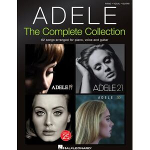 Adele : The Complete Collection Piano/Vocal/Guitar Sheet Music from 62 Songs with Chords and Lyrics Pop Songbook for Singers Pianists and Guitarists Learn to Play Favorites Adele : The Complete Collection Piano/Vocal/Guitar Sheet Music from 62 Songs with Chords and Lyrics Pop Songbook for Singers Pianists and Guitarists Learn to Play Favorites