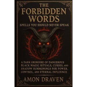 Draven, Amon The Forbidden Words: Spells You Should Never Speak: A Dark Grimoire of Dangerous Black Magic Rituals, Curses, and Shadow Summonings for Power, Control, and Eternal Influence Draven, Amon The Forbidden Words: Spells You Should Never Speak: A Dark Grimoire of Dangerous Black Magic Rituals, Curses, and Shadow Summonings for Power, Control, and Eternal Influence