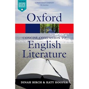 The Concise Oxford Companion to English Literature 4/e The Concise Oxford Companion to English Literature 4/e