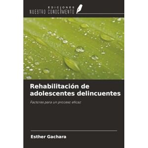 Gachara, Esther Rehabilitación de adolescentes delincuentes: Factores para un proceso eficaz Gachara, Esther Rehabilitación de adolescentes delincuentes: Factores para un proceso eficaz