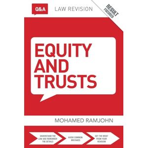 Ramjohn, Mohamed Q&A Equity & Trusts (Questions and Answers) Ramjohn, Mohamed Q&A Equity & Trusts (Questions and Answers)