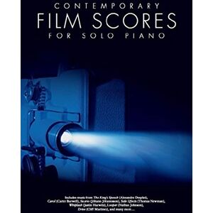 Various Contemporary Film Scores For Solo Piano: 1 Various Contemporary Film Scores For Solo Piano: 1